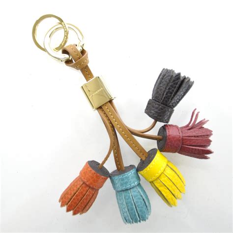 burberry leather tassel keychain|BURBERRY Leather Tassel Key Chain 33050 .